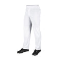 Pantalon Beisbol Softbol Champro Ajuste Relajado Con Fondo Abierto BP4U Blanco Largo Adulto