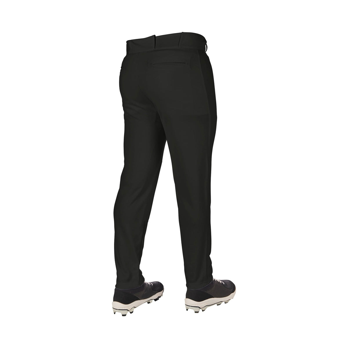 Pantalon Beisbol Softbol Champro Triple Corona 2.0  Slim fit BP64 Negro Largo Adulto