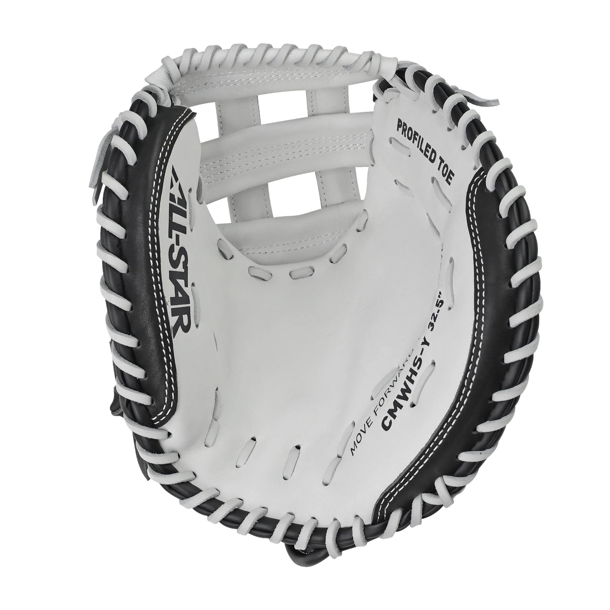 Guante Para Catcher Softbol Fastpitch All Star Heiress CMW-H-Y-RHT-WH_BK 32.5 in