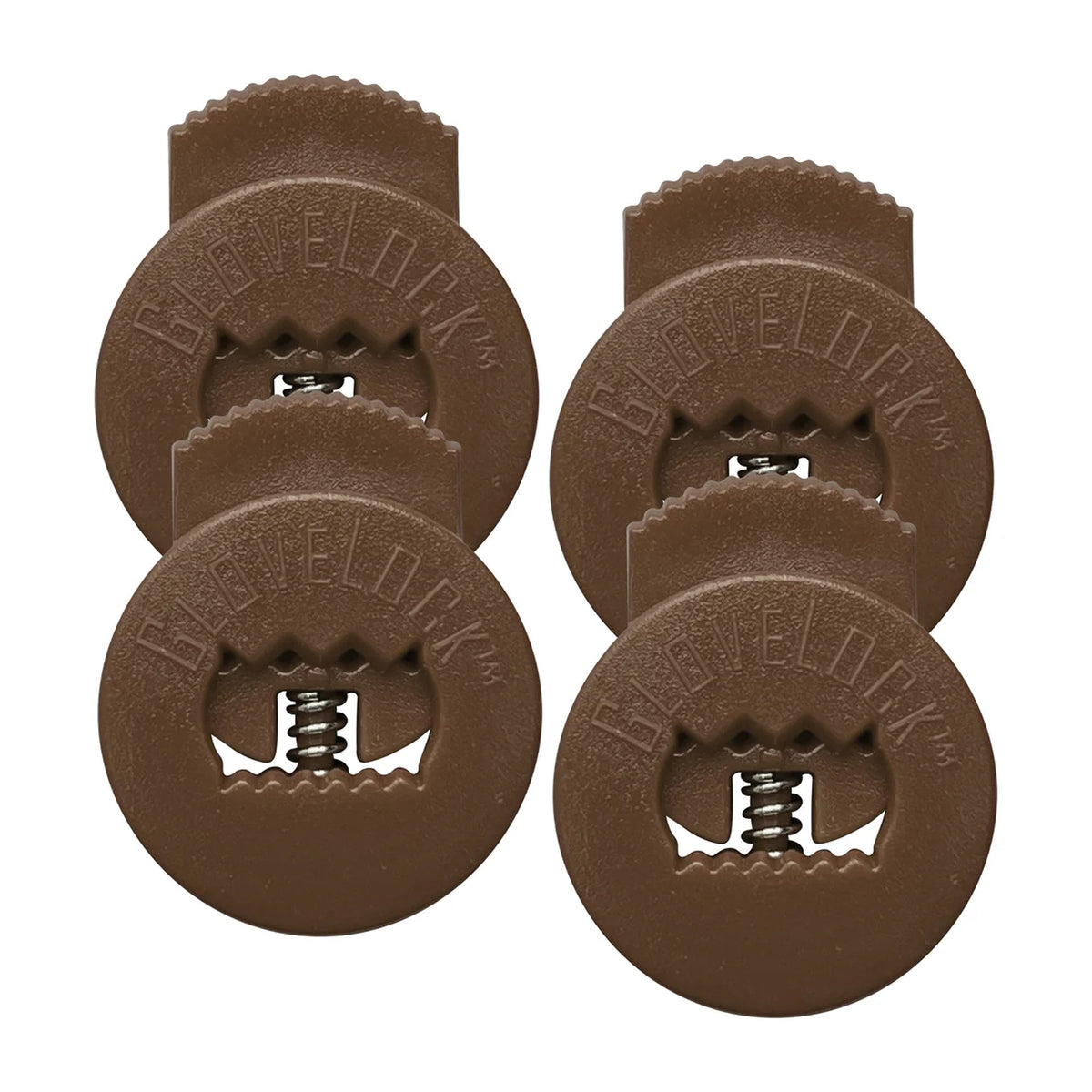 Set 4 Sujetadores Para Correas Guante Catcher All Star Glovelocks