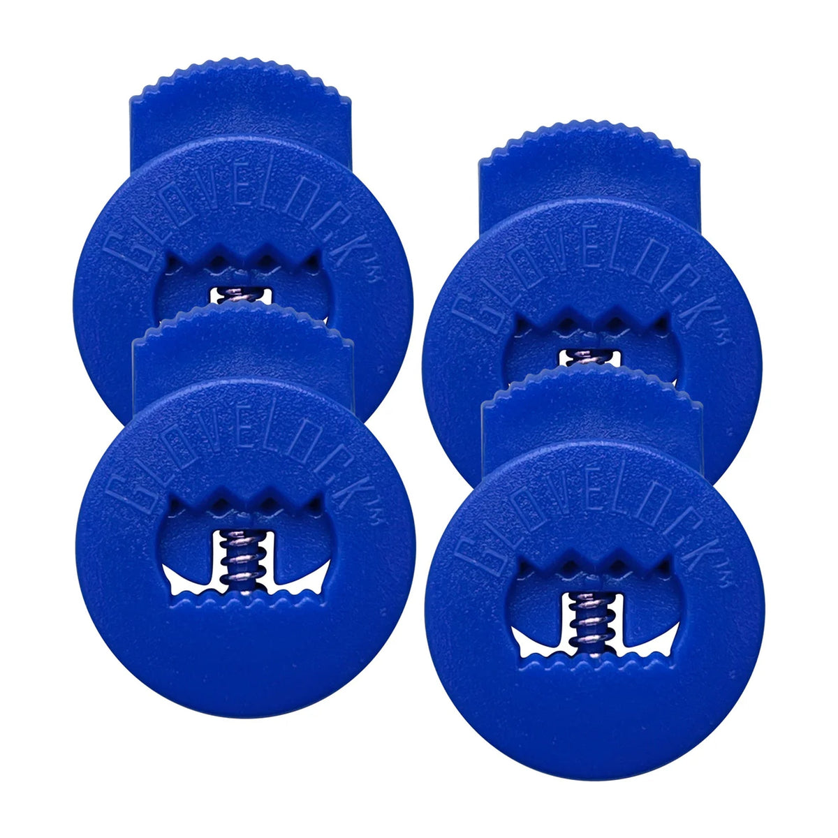 Set 4 Sujetadores Para Correas Guante Catcher All Star Glovelocks