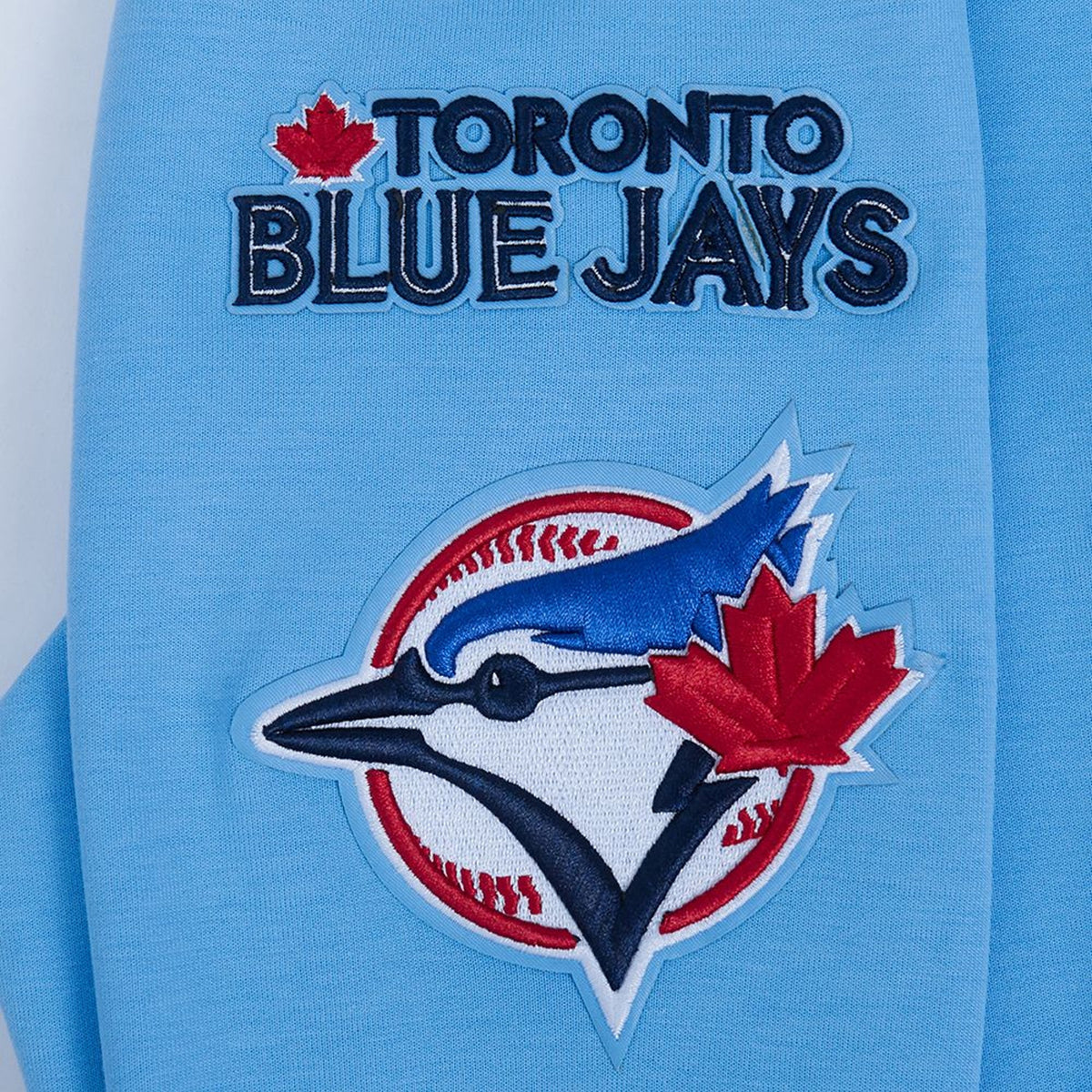Sudadera Pro Standard Blue Jays Toronto Con Capucha Pull Over Classic Chenille LTJ532141