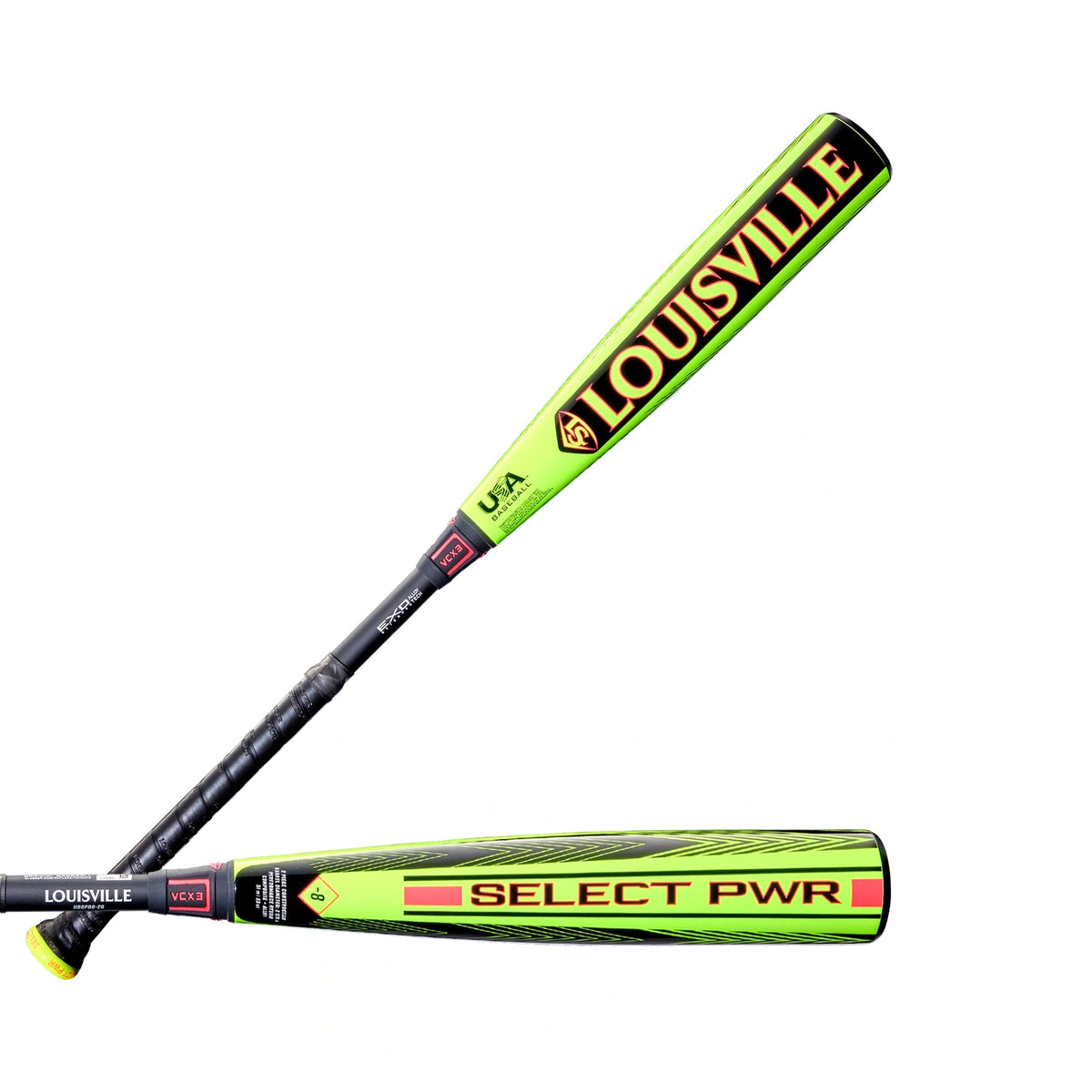 Bat Beisbol Louisville Slugger Select Select PWR 2026 Sello USA Barril 2 5/8 (-8) Compuesto