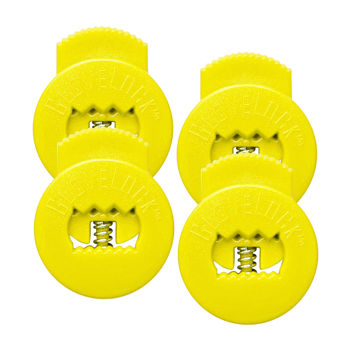 Set 4 Sujetadores Para Correas Guante Catcher All Star Glovelocks