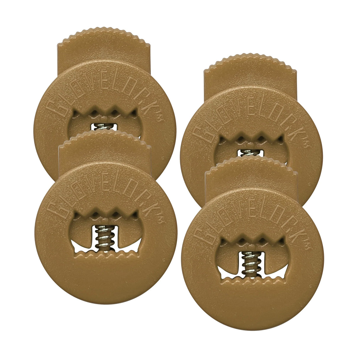 Set 4 Sujetadores Para Correas Guante Catcher All Star Glovelocks