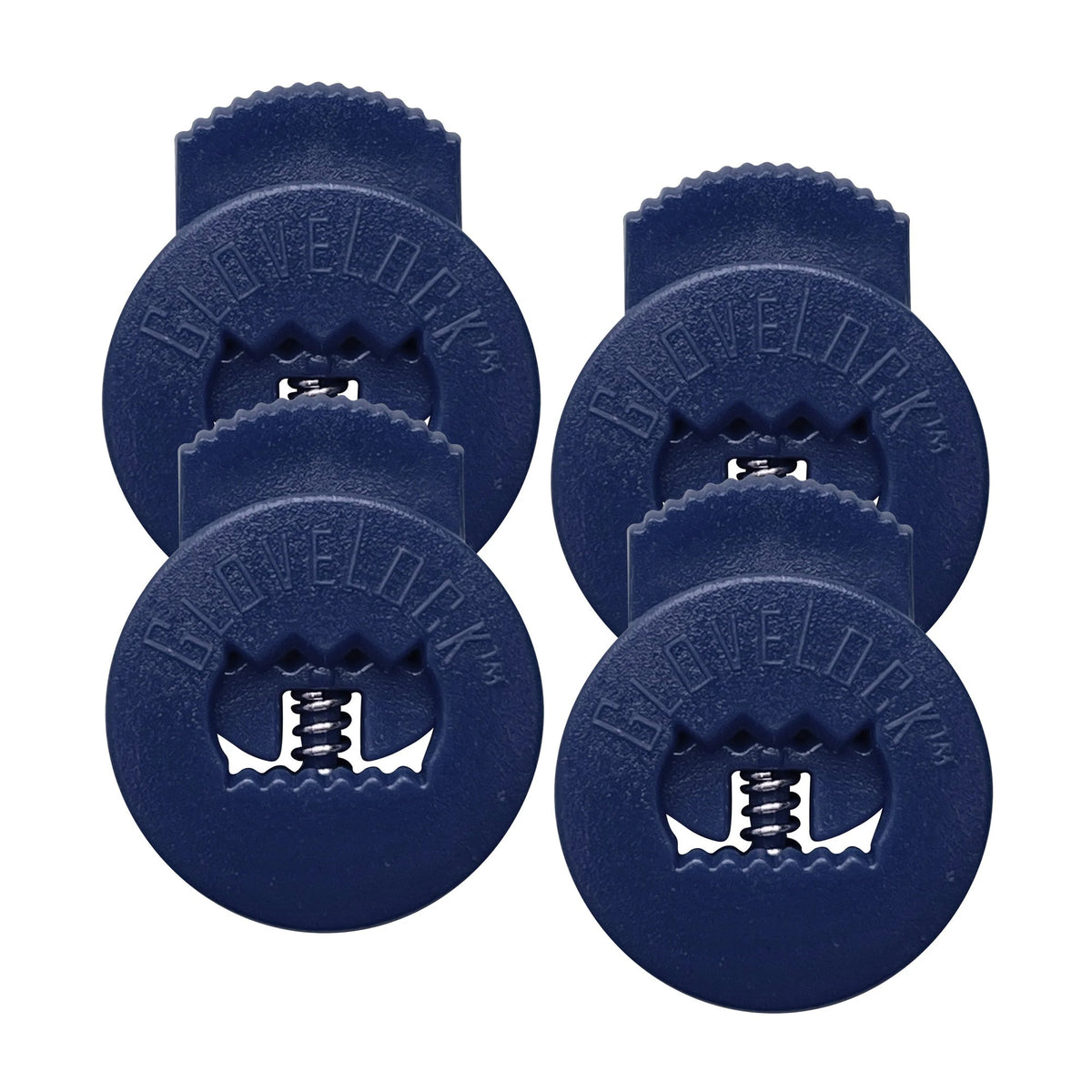 Set 4 Sujetadores Para Correas Guante Catcher All Star Glovelocks