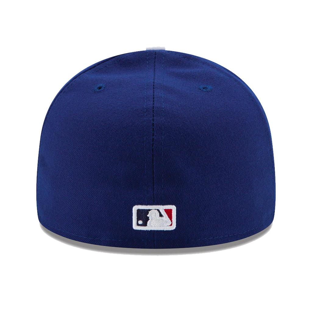 Gorra Beisbol Softbol New Era LA Dodgers 59Fifty Low Profile Azul Blanco