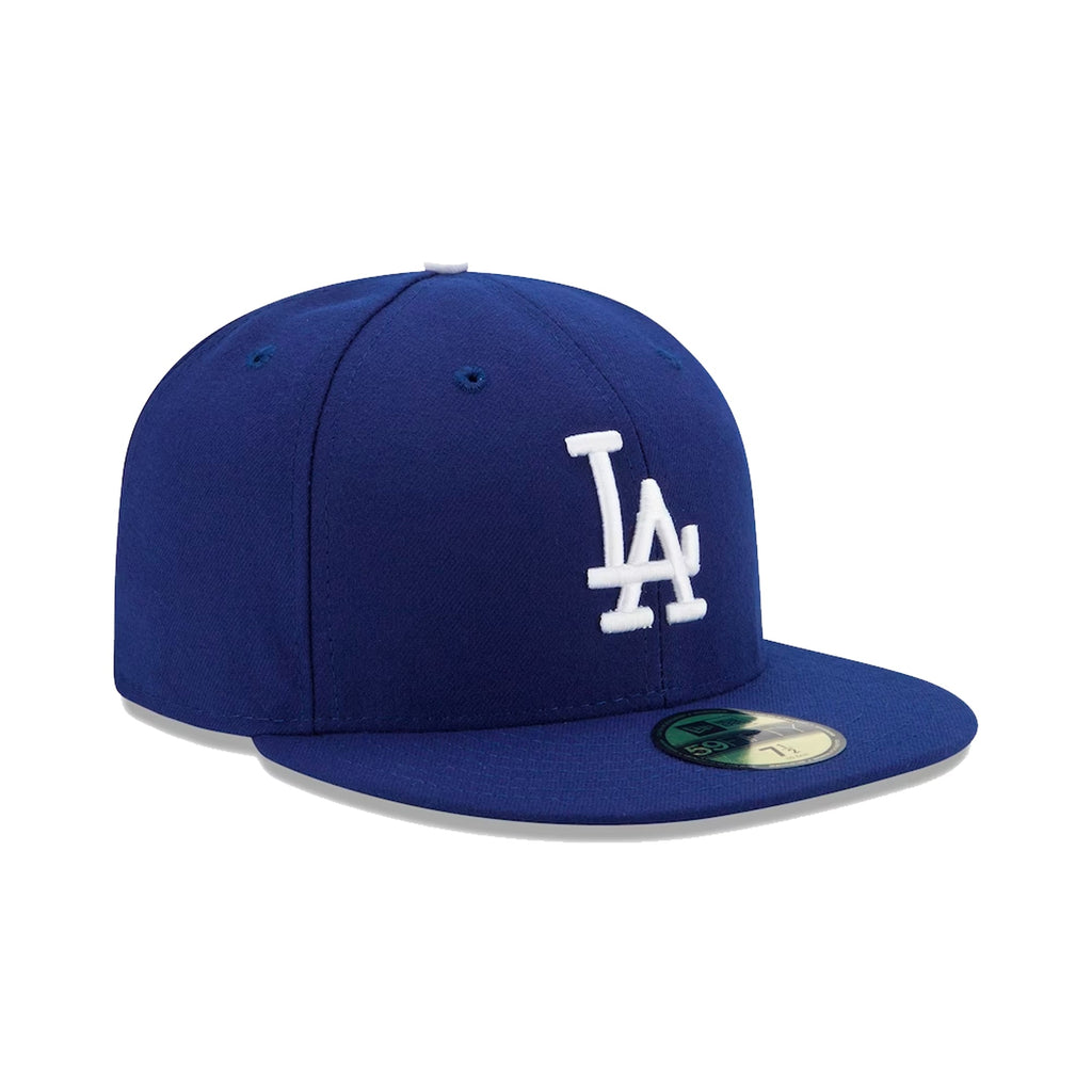 Gorra Beisbol Softbol New Era LA Dodgers 59Fifty Low Profile Azul Blanco