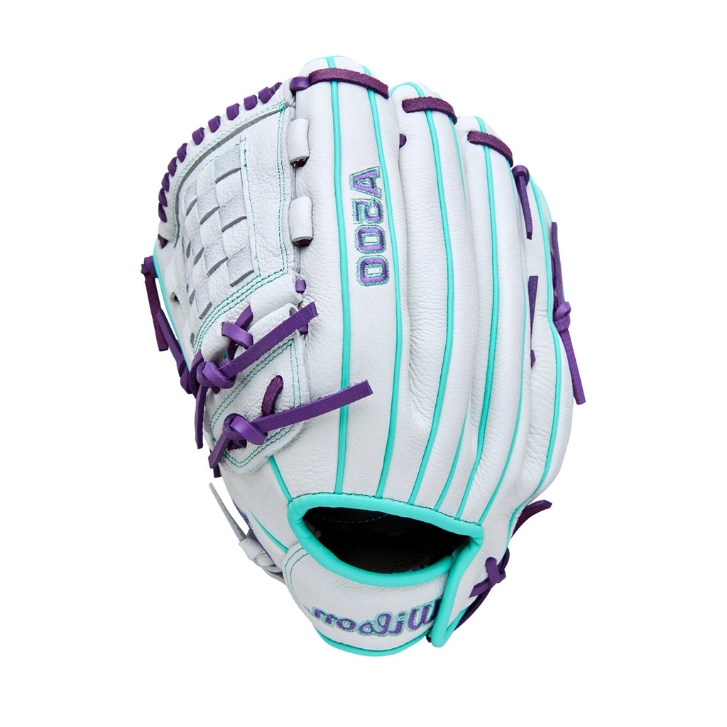 Guante Softbol Fastpitch Wilson A500 Siren WBW10356012 12 in Lanzador Zurdo