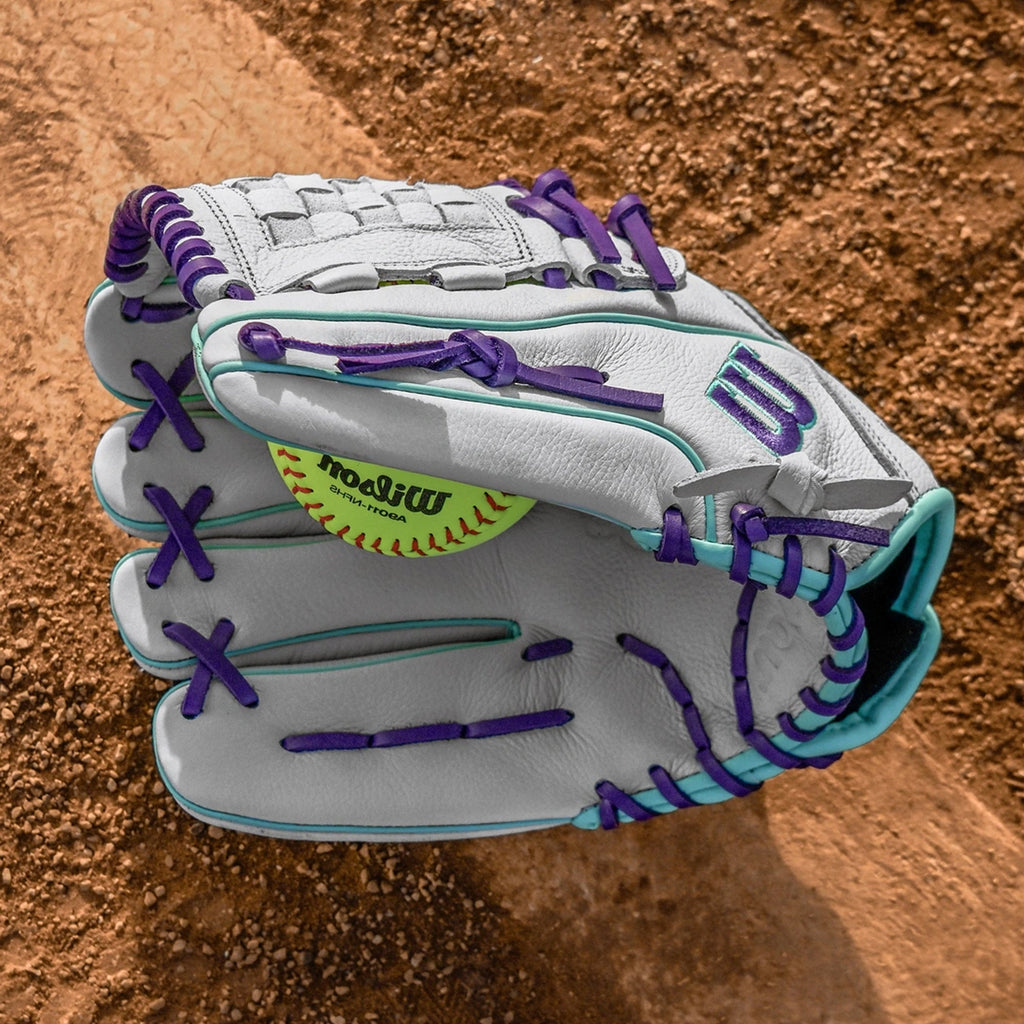 Guante Softbol Fastpitch Wilson A500 Siren WBW10356012 12 in Lanzador Zurdo