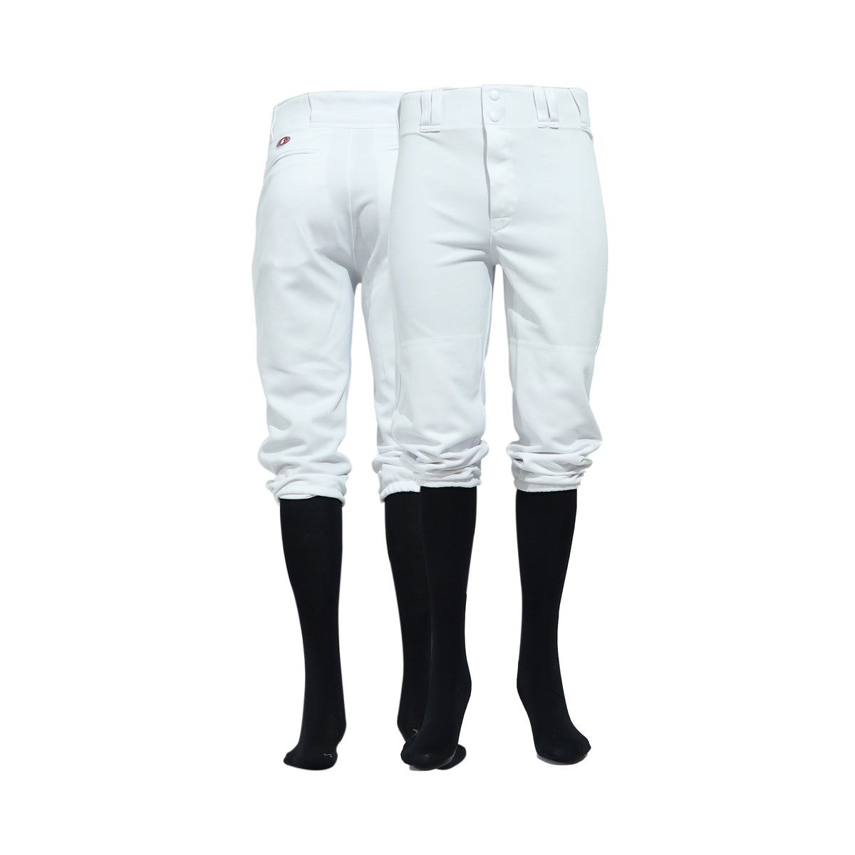 Pantalón De Beisbol Softbol Beisport Corto Blanco Adulto