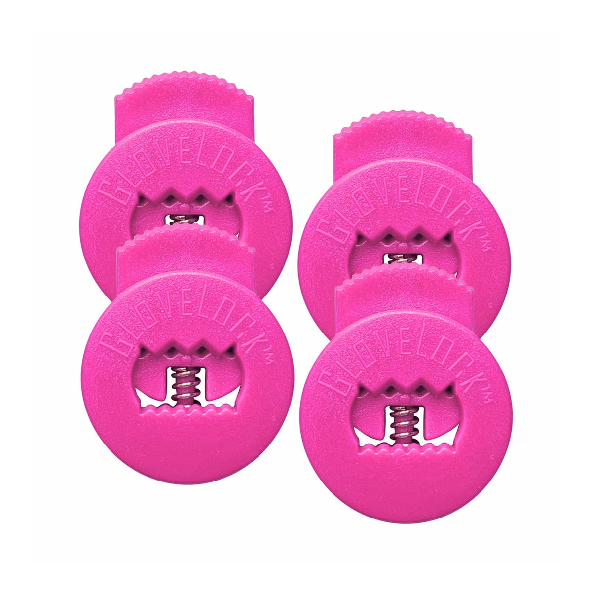 Set 4 Sujetadores Para Correas Guante Catcher All Star Glovelocks