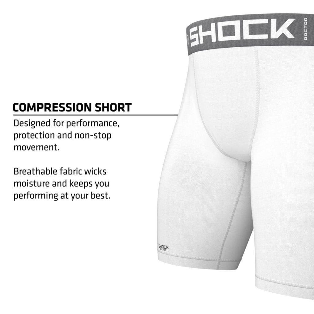 Sliding Short Beisbol Softbol Shock Doctor Core Con Concha Bio-Flex 2.0 Infantil