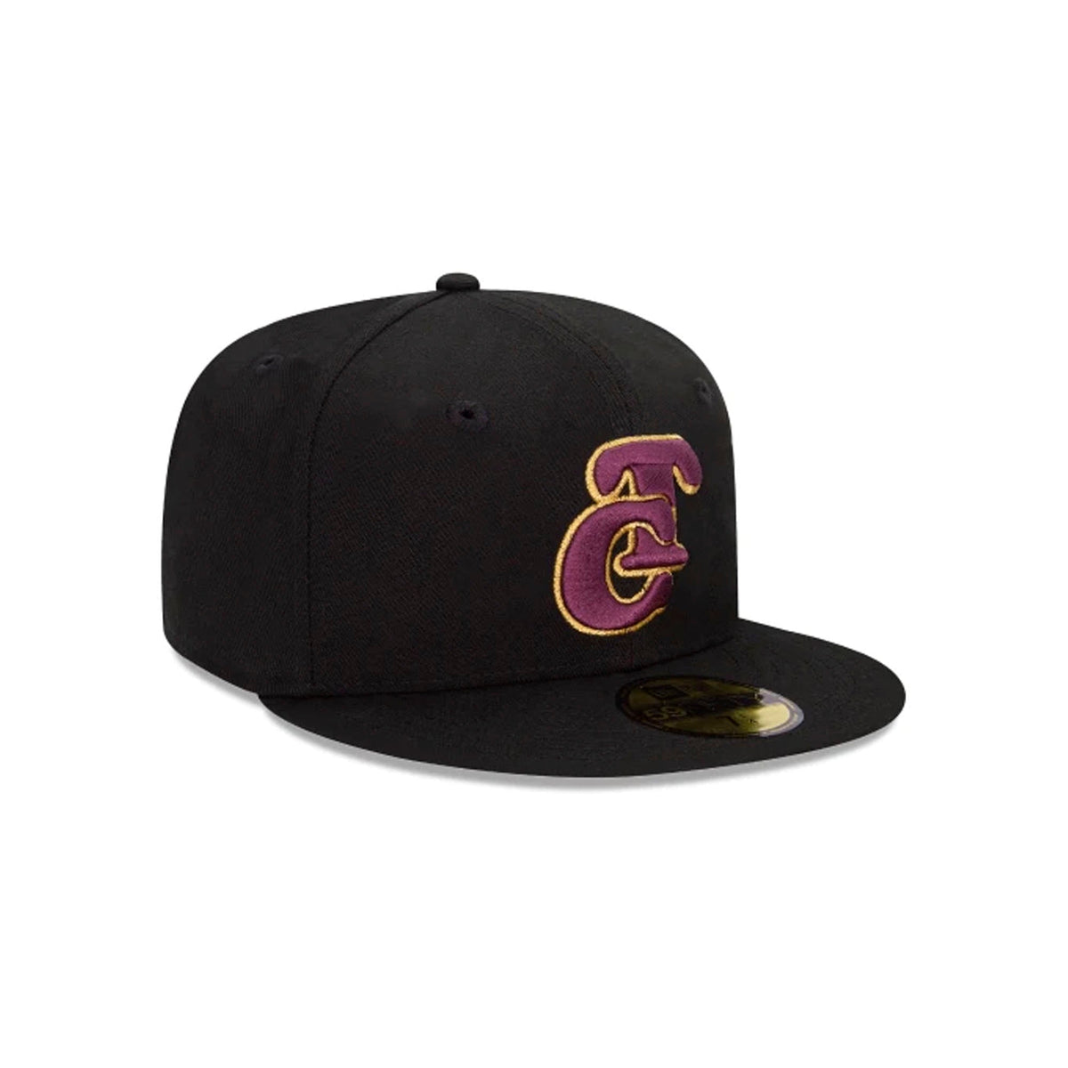 Gorra Beisbol Softbol New Era Tomateros 59Fifty Negro Vino