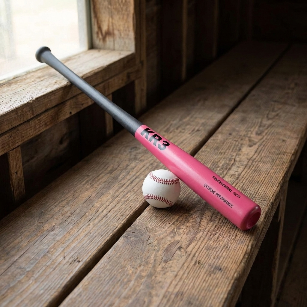 Bat Beisbol KR3 Northern Maple C271 Rosa Gris