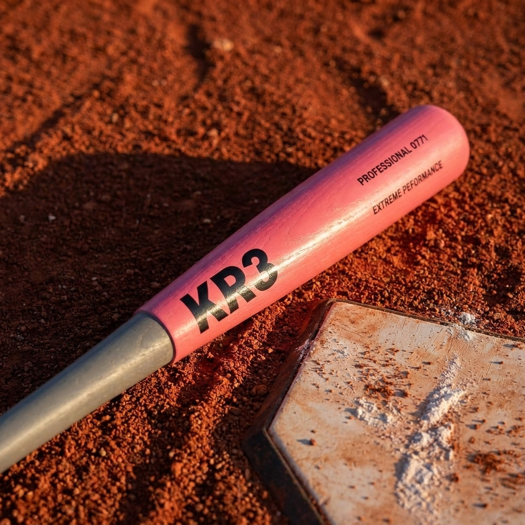 Bat Beisbol KR3 Northern Maple C271 Rosa Gris