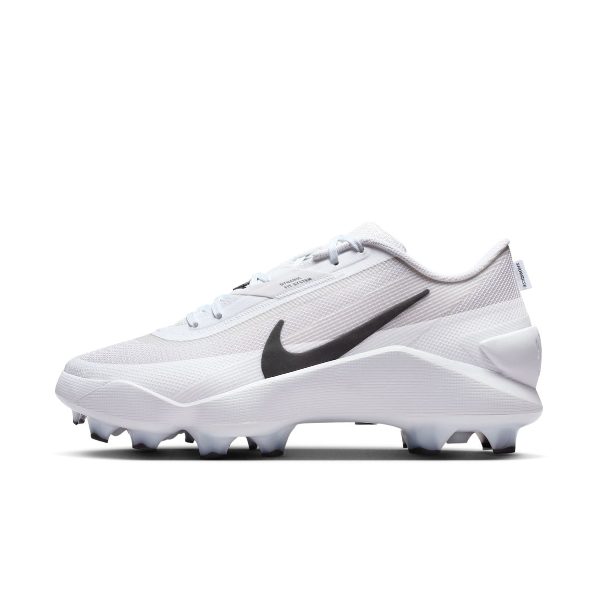 Spikes Beisbol Softbol Nike Diamond Showcase MCS Plastico Blanco