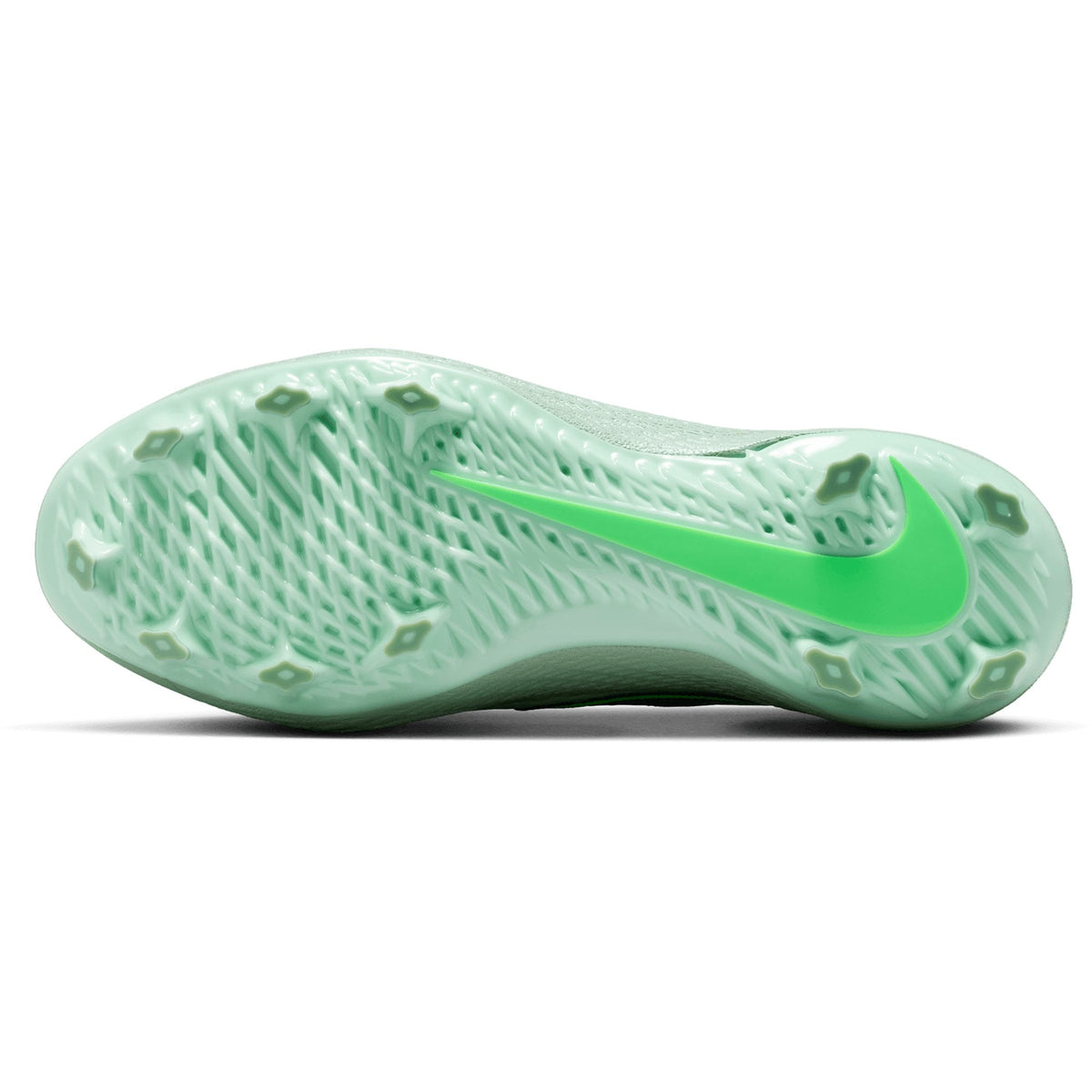 Spikes Beisbol Softbol Nike Diamond Gamer MCS Plastico Menta
